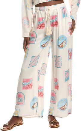Vintage Havana Printed Crepe Pant