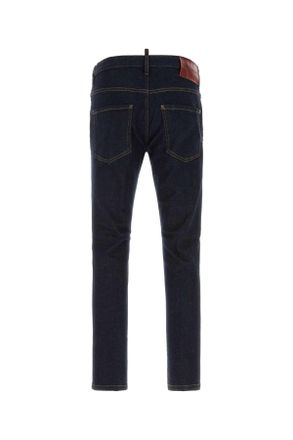 Dsquared2 Mens Skater Jean Navy Cotton Elastane