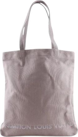 Louis Vuitton Pre-owned Fondation Paris Limited Canvas Tote Bag - Heren - Vintage Shopper - Grijs - ONE Size - Vintage