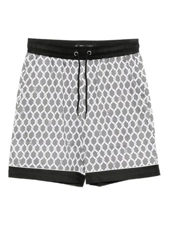 Karl Lagerfeld rope-print shorts - Grey