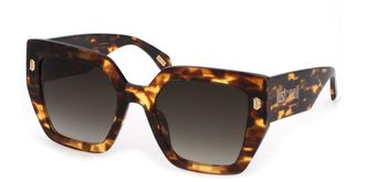 Just Cavalli SJC021 0743 Womens Sunglasses Tortoiseshell Size 53