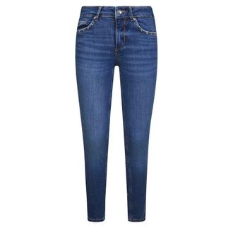 Liu Jo Dames, Jeans, Blauw, Maat: W27 Katoen