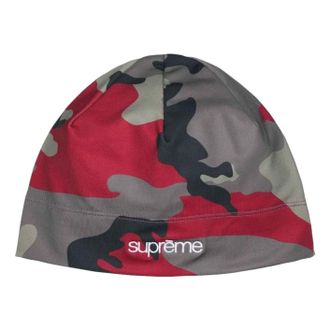 SUPREME SS26 Base Layer Beanie Red Camo SUP-SS26-1023-RMO