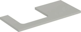 Keramag Placa De Lavabo Geberit One, Recortable A La Izquierda, Para