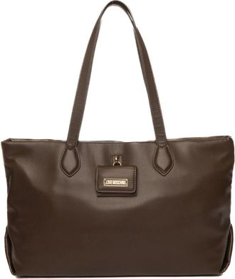Love Moschino Shopping Bag - Dames - Shoppers - Bruin - ONE Size - Leer - Tassen