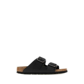 Birkenstock Sliders, unisex, Black, Size: 10 US Arizona Wire Buckle