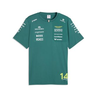 Puma T-shirt PUMA x ASTON MARTIN ARAMCO F1 TEAM Replica Alonso unisex, Accessori, Verde, 3XL