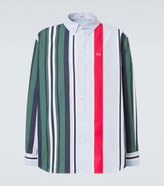 Loewe Camisa de algod&oacute;n a rayas con Double L