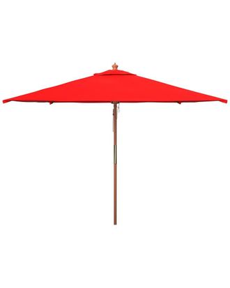 Safavieh Velop 7.5Ft Wood Umbrella