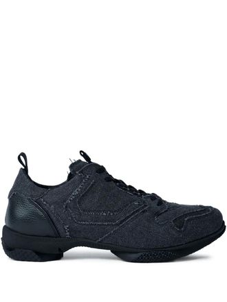 Kiko Kostadinov panelled pull-tab sneakers - Black