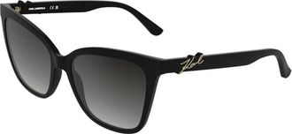 Karl Lagerfeld Kl 6223S 001 Zonnebril - Dames - Zonnebrillen - Zwart - 56 MM - Accessoires
