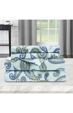 Superior Cotton Flannel Sheet Set in Light Blue at Nordstrom Rack, Size Full