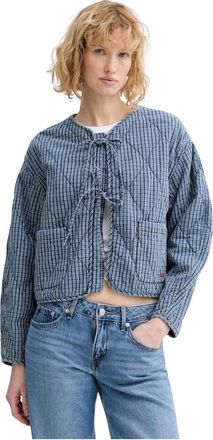Levi's Dames, Jassen, Blauw, Maat: XS Katoen