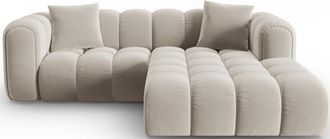 CXL by Christian Lacroix 3-Sitzer Designer Ecksofa Clotilde mit Eckteil rechts - Samtbezug