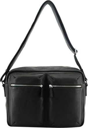 Pourchet Tassen, Heren, Zwart, ONE Size, Leer, Corso Satchel