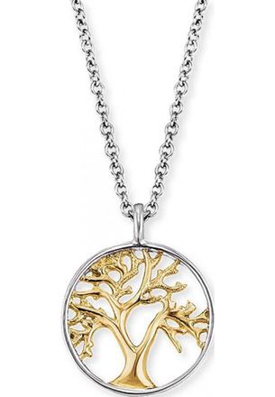 Engelsrufer Womens ERN-LILTREE-BIG Ladies Tree of Life Necklace Silver Sterling - One Size