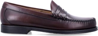 G.H. Bass & Co. Refined Penny Loafers With Hand-Stitched Seams