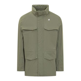 K-Way Heren, Jassen, Groen, Maat: L Nylon