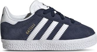 adidas Boys adidas Originals Gazelle - Boys Toddler Running Shoes White/White/Collegiate Navy Size 10.0
