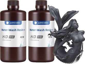 OEM Resina Lavable Con Agua, Bajo Olor, Alta Precisi&oacute;n, 2 Kg Hd Gris