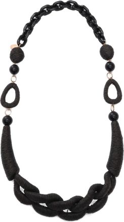 Max Mara Collana a catena Teismo - Nero