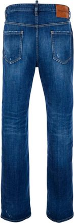 Dsquared2 Mens Jeans Blue Denim Cotton