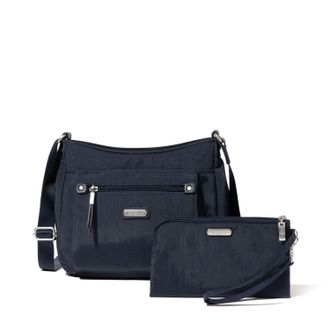 Baggallini Womens Uptown Bagg Crossbody Bag with RFID Phone Wristlet
