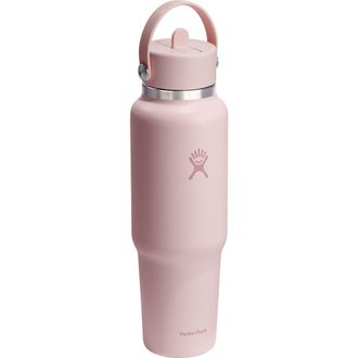 Hydro Flask 40-Ounce Wide Mouth with Flex Straw Cap in Trillium at Nordstrom