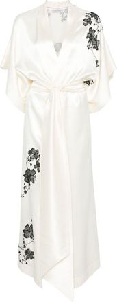 Carine Gilson Vestaglia con dettaglio in pizzo - Toni neutri