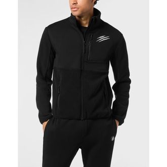 Plein Sport Sweatjacket Men in Black at Nordstrom, Size Xxx-Large