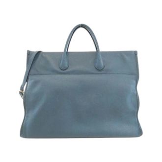 Gucci Pre-owned Tote Bags, female, Blue, Size: ONE SIZE Pre-owned Leather Tote Bag