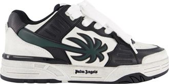 Palm Angels Schoenen, Heren, Zwart, 44 EU, Versleten sneakers voor heren