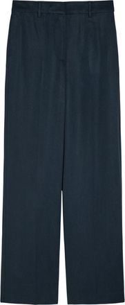 Reformation Gisele Straight-leg Trousers - Navy - 12 (UK16 / XL)