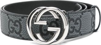 Gucci GG belt - Grey