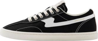 Stepney Workers Club Surma S-Strike Canvas - Heren - Sneakers - Zwart - 41 EU - Katoen - Schoenen