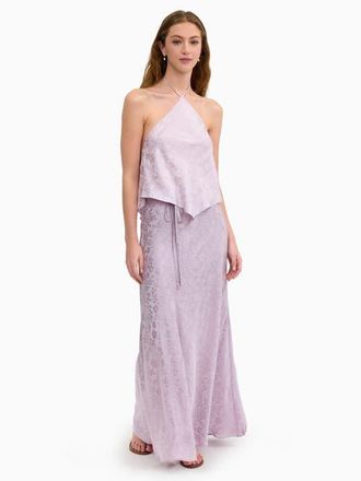 Rebecca Taylor Emery Jacquard Halter in Wisteria at Nordstrom, Size X-Small