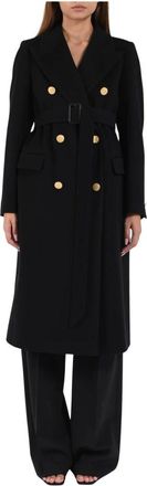 Tagliatore Dames, Mantels, Zwart, Maat: XS Wol