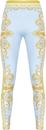 Versace Womens Trousers Clear Blue