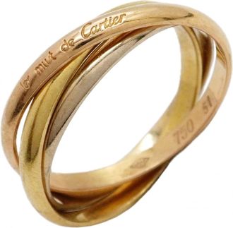 Cartier Yellow Gold (18K) Pink Gold (18K) White Gold (18K) Band Ring (Pre-Owned)