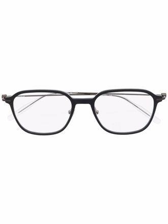 Montblanc MB0207O square glasses - men - Acetate - 58 - Black