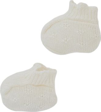 Nan&aacute;n Unisex Slippers White Cashmere Blend Viscose Trainers Sneaker