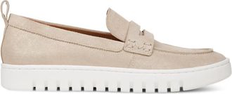 Vionic Womens Uptown Loafer In Gold Leather