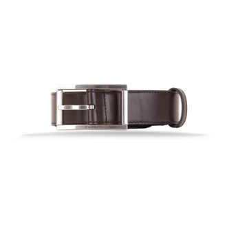 Gucci Leren Riem - Heren - Riemen - Bruin - 80 CM - Leer - Accessoires