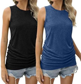 Generic Débardeur sans manches pour femme 2025 Débardeur tendance pour