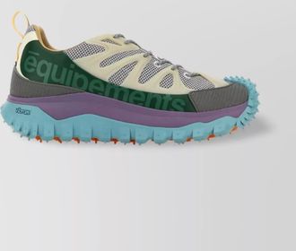 Moncler trailgrip amoeba sneakers mesh upper