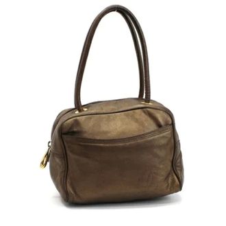 Loewe Pre-owned Handbags, female, Brown, Size: ONE SIZE Pre-owned Fabric handbags