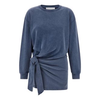 Isabel Marant Zae Mini Dress - female - Marant &eacute;toile - Short Dresses - Blue - S - Dresses
