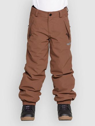 Volcom Chaos Ins Kids Pantaloni marrone