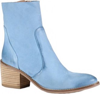 Diba Womens Majes Tic Boots In Sky Blue