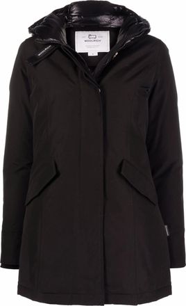 Woolrich Black Arctic Slim-Fit Down Parka